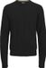 JJREBEL JREBLOGAN KNIT CREW NECK SN Hommes Pull Noir M