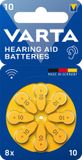 VARTA Hearing Aid Battery 10 Blister 8