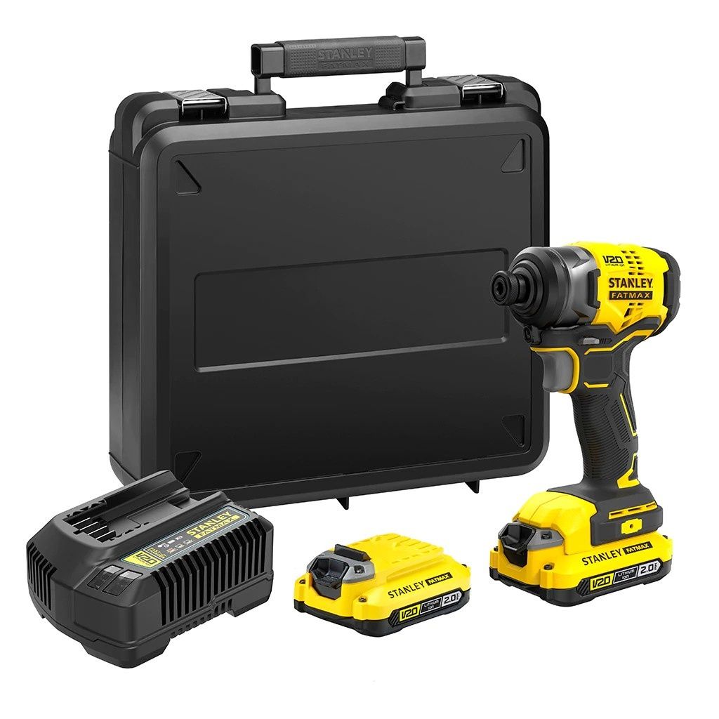 Stanley Accu-Slagschroevendraaier V20 SFMCF820D2K - KIT - 18V - 2 Accu's