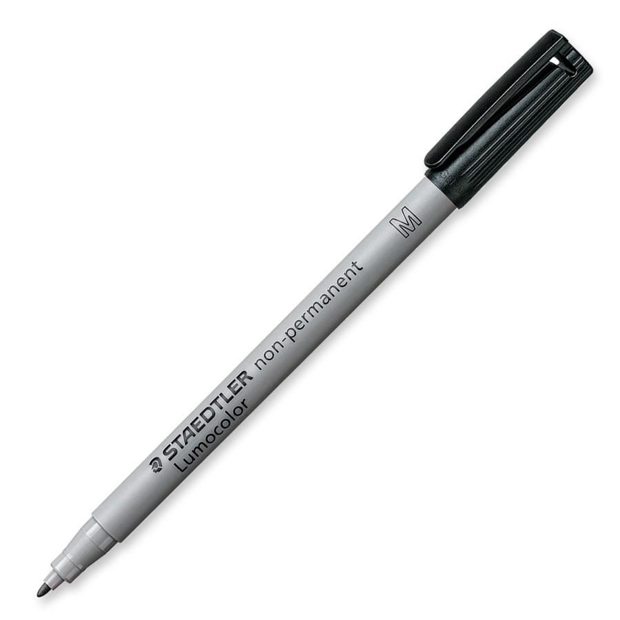 Staedtler Lumocolor 315 OHP Marker - Black - 10 Pack