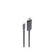 ShiverPeaks BS10-57025 Video Kabel Adapter 1 m HDMI Type A (Standaard) USB Type-C Zwart
