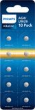 Philips Alkaline Knoopcel Batterijen LR626 (AG4) - 1.5V - 10 Stuks