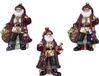 Decoris Kerstman glas l8b12.8h18.8 cm a3 kerst