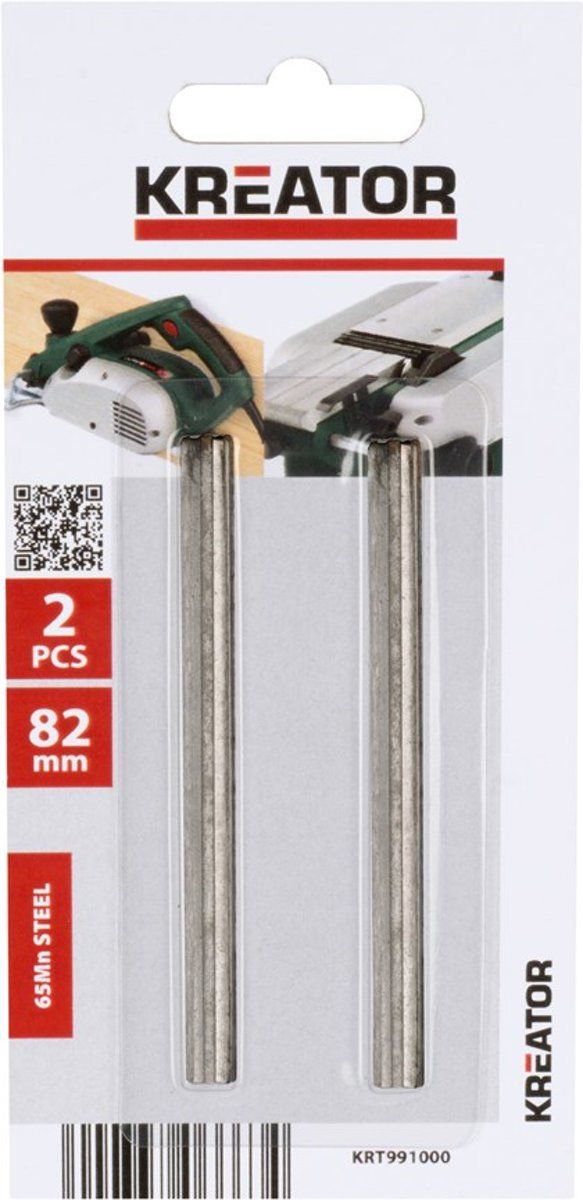 Kreator Schaafmachinemesjes 82mm 2 Stuks