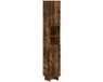 vidaXL Badkamerkast met Open Plank EDE Gerookt eiken 30 x 31 x 190 cm