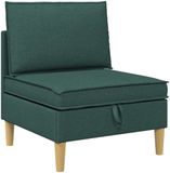 vidaXL Sofa met opslag Stof