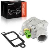 Omgoods - Thermostat régulateur de liquide de refroidissement pour moteur - Pièce de rechange pour divers véhicules
