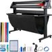 VEVOR Vinyl Snijplotter, 1350 Mm Snijplotter Machine, Led Vinyl Cutter Plotter, Semi-Automatisch Ingebouwd Optisch Oog voor Lasergeleiding, Compatibel met Signmaster-Software Windows met Standaard