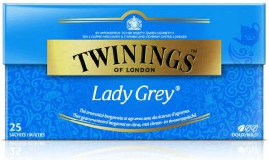 Twinings Thee Lady Grey - 25 zakjes
