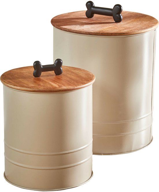 LOBERON Pot set van 2 Esteluna beige