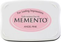 Tsukineko Memento encre léger rose grand tampon encreur angel pink séchage rapide