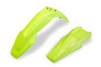 UFO PLAST Spatbordset neongeel Husqvarna TC 250 2019-2022
