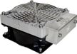 Rose LM Ventilateur de chauffage pour armoire de commande HHS400 220 - 240 V/AC 400 W (l x l x h) 150 x 125 x 70 mm