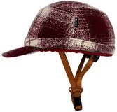 Vizorz SwitchCap fietshelm - cap model - verwisselbare hoes - lichtgewicht - Woolly cherry cap - L