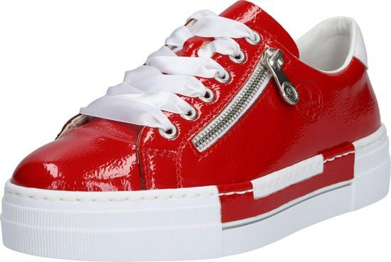 Rieker Sneakers - Rood - Maat 41