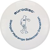 Eurodisc Discgolf midrange high quality White EDDGSLWHTS Wit 23 cm