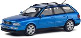 Geen automerk Solido Audi Avant S2 Modelauto 1:43 1994 Pelikan Blue S4314506