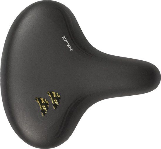 XLC All Season City SA-A27 Fietszadel - Zwart - Unisex - Stadsfiets