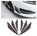 Citroen Set van 6 Canards voor Jumpy III/3 XS - Fibre de carbone Noir
