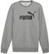 PUMA ESS No. 1 Logo Crew FL Heren Trui - Medium Gray Heather