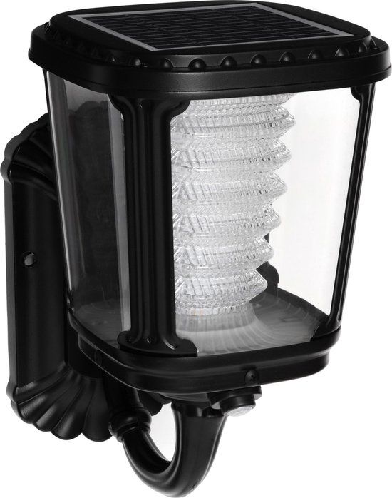 O'DADDY Talitha Solar Wandlamp - LED - Zwart - Met Sensor