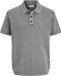 JACK & JONES JJEDOVER KNIT POLO SS Polo Homme L Coton Castlerock Manches courtes Coupe ample