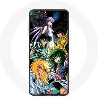 Maniacase Hoesje voor Samsung Galaxy A12 De ridders van de dierenriem Anime Cult Saint Seiya Anime Manga