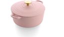 BK Bourgogne Braadpan 28cm Blush Pink - Gietijzer - 6.7L - Inductie