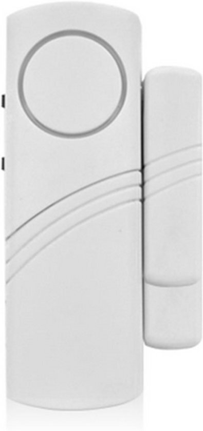 HaverCo Raam en deur alarm Draadloos op batterij magnetisch met sirene / Deuralam Raamalarm