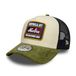 NEW ERA Pet '9FORTY Patch Cord' lichtbeige / marine / olijfgroen