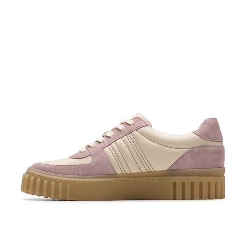 Clarks Mayhill Lace Womens Light Pink Combi, 8