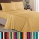 Elegant Comfort Luxe zacht 1500 Premier Egyptisch 4-delige premium hotelkwaliteit kreukbestendig gezelligste beddengoedset, rondom elastisch hoeslaken, diepe zak tot 40,6 cm, Cal King, goud