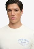 Superdry Lo-fi Dockside T-shirt Heren Off White S