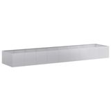 VidaXL Plantenbak 360x80x40 cm gegalvaniseerd staal