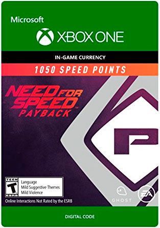 Electronic Arts Need for Speed Payback: 1050 Speed Points - Xbox One