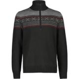 CMP Trui met rits col Wooltech Heren XL Antraciet