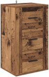 vidaXL Dressoir Oudhout 40 x 33 x 70 cm Bewerkt Hout