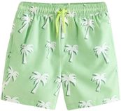 Next - Jongens Zwemshort met print - Groen