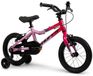 Huffy Literide Alu 14 Pouces Vélo Garçon Rouge, Rose