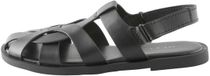 Next - Dames - Forever Comfort® leren vissersballerina's - Zwart