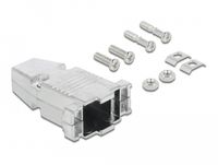 DeLOCK 66625 D-Sub 9 Kabelschoen Argent Métal