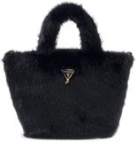 GUESS Tote bag imitatiebont zwart