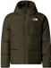 The North Face North Down Hooded Winterjas Jongens Donkergroen 152
