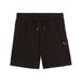 PUMA HER short met hoge taille voor dames, 13 cm S, Black