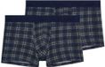 HOM Heren Retro Short / Pant 2 Pack Sid Navy Check