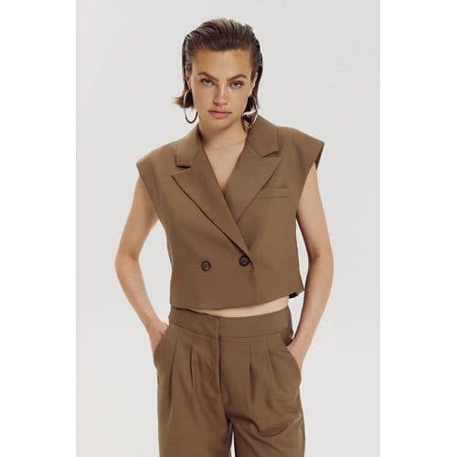 HARPER & YVE gilet - khaki