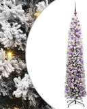 vidaXL Kunstkerstboom Groen 180 cm PVC en Staal en Kunststof