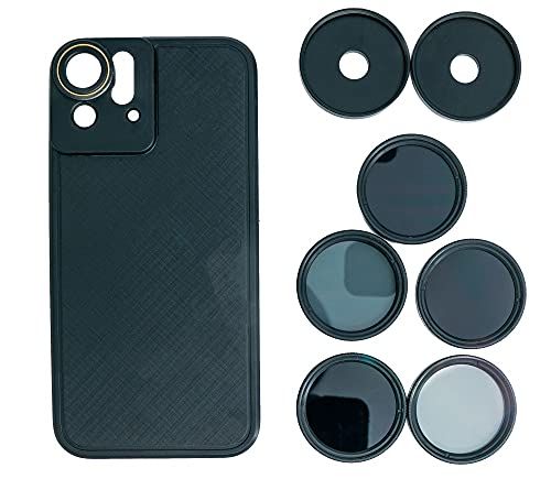 Panda Systems ND Filter Set 37 mm - Grijsfilter voor iPhone 12 Pro - Zwart