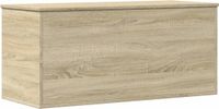 vidaXL Opbergbox 100x42x46 cm bewerkt hout sonoma eikenkleurig