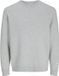 JACK&JONES JORNORREBRO LIGHT KNIT CREW NECK SN Heren Gebreide truien XXL Lichtgrijs Melange